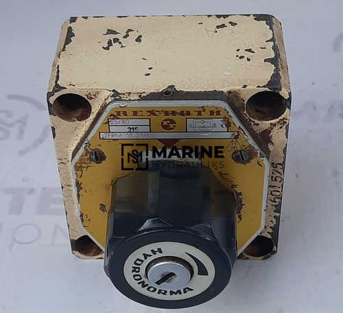 Rexroth Hydronorma 2FRM 10-21/50L Locking flow control valve