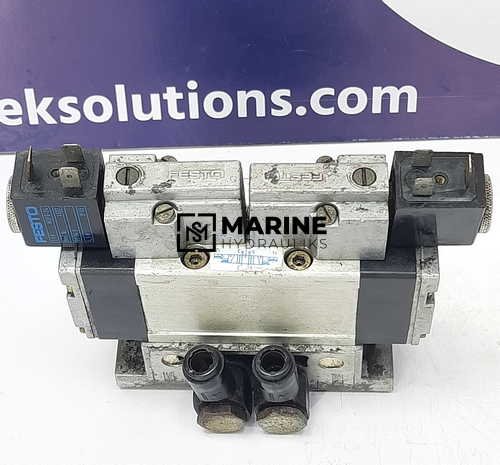 Festo MFH-5/3E-1/4-D-1 Double Solenoid Valve