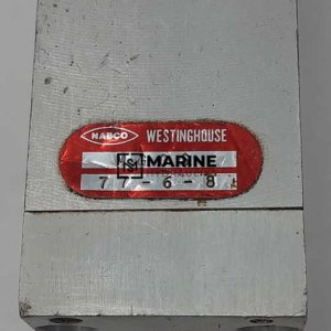 Nabco Westinghouse MGCS Industrial valve (77-6-8)