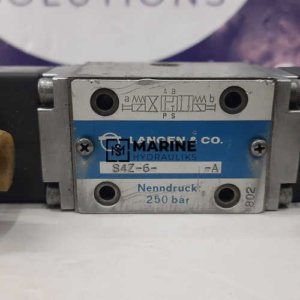 Langen & Co SAV 6–A Industrial hydraulic directional control valve