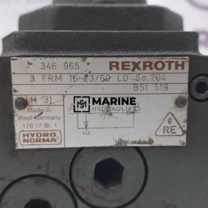 Rexroth Hydronorma 3-FRM 16-23/60-LD Hydraulic directional control valve