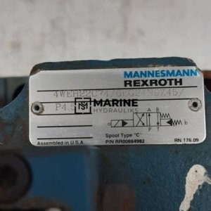 Mannesmann Rexroth 4WE6D60/EG24N9Z45 Hydraulic solenoid directional control valve