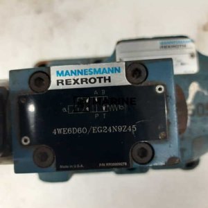 Mannesmann Rexroth 4WE6D60/EG24N9Z45 Hydraulic solenoid directional control valve