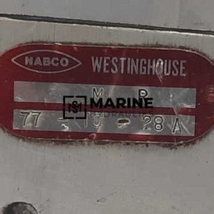 Nabco Westinghouse M R Valve (77-10-28 A)
