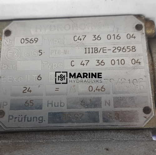 43 (7) Mannesmann Rexroth 4WE-6-D53/BG24NEX Directional control valve