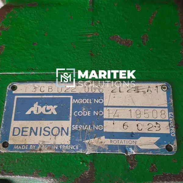 Abex Dension T3 CB 022 006 2L24 A1 Pump Abex Dension T3 CB 022 006 2L24 A1 Pump