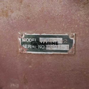 Macgregor PAV107CK2 Hydraulic pump