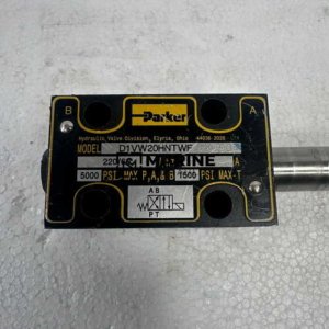 Parker D1VW20HNTWF-K3904 Solenoid-Operated Hydraulic Directional Control Valve