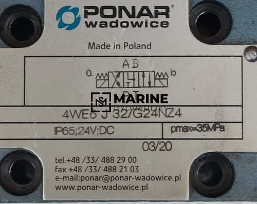WhatsApp Image 2026-04-28 at 20.44.03 Ponar Wadowice 4WE6-J-32/G24NZ4 Hydraulic directional control valve
