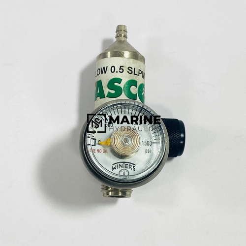Asco 0.5 SLPM Pressure gauge regulator