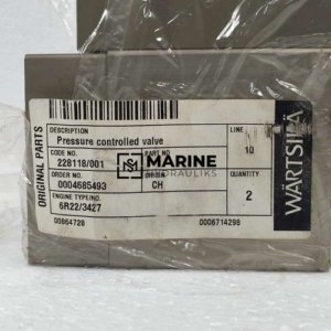 Wartsila – Eugen Seitz 1612/41 (115.726.00) Pressure-controlled valve