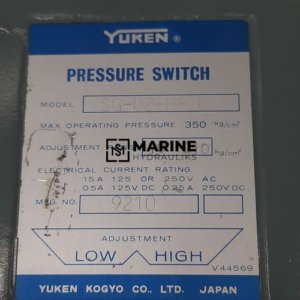 Yuken SG-02-H-20 Hydraulic Pressure Switch
