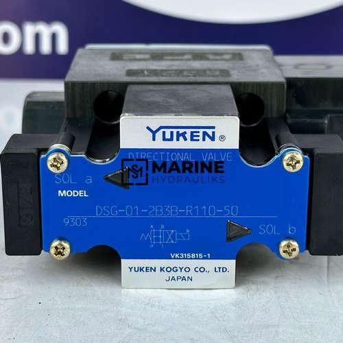 39 (6) Yuken DSG-01-2B3B-R110-50 Solenoid-operated hydraulic directional control valve