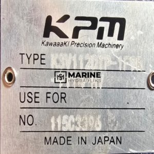 Kawasaki K3V112DTP-1F9R-9Y14-HV Hydraulic Piston Pump